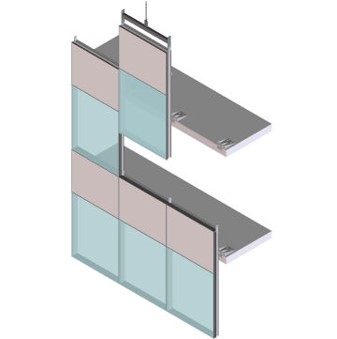 Unitised Glazing - Elevation
